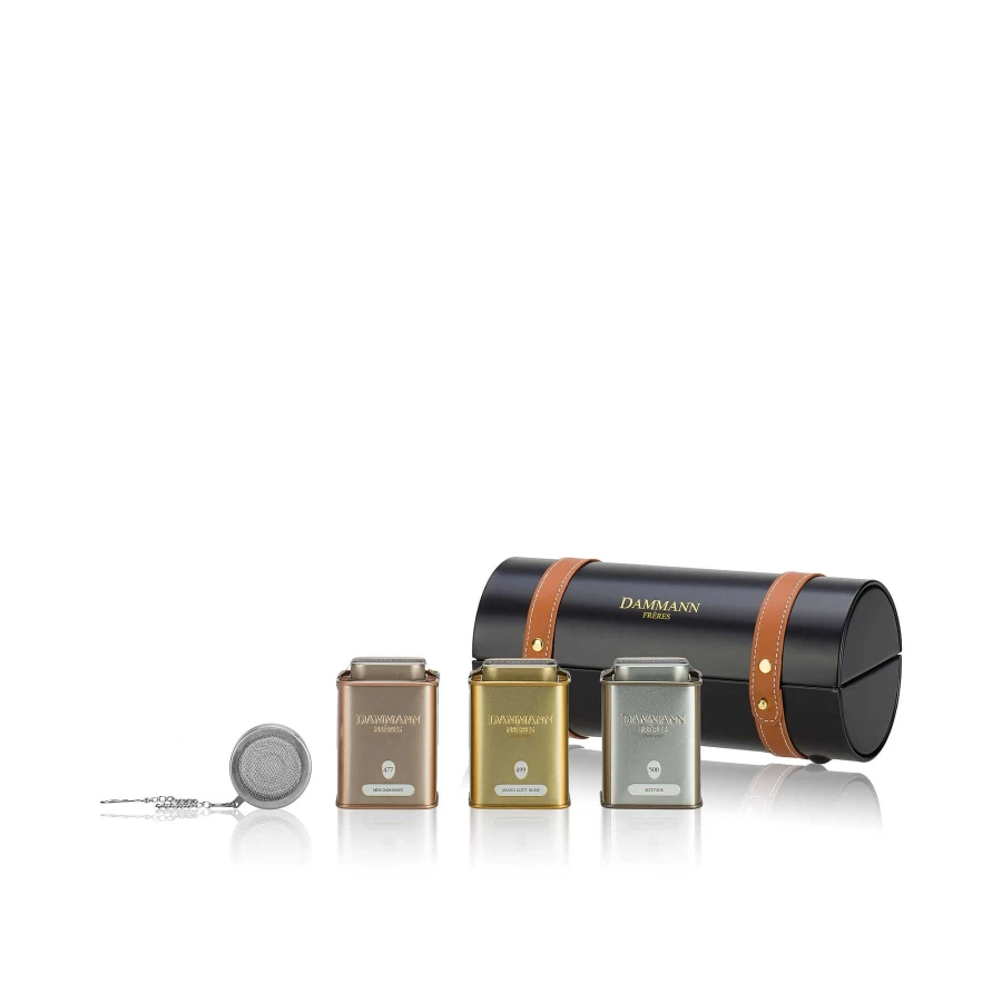 "Illy Loose Tea Coffret Merveilleux - 90g with 1 Infuser for Premium Tea Experience"