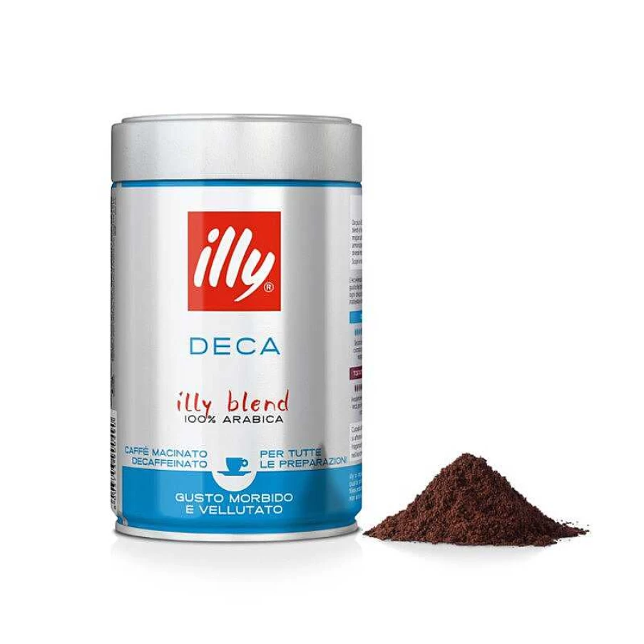 illy Coffee Tasting Kit - 4 Variety Pack: Classic, Intense & Decaf Ground Espresso Sampler