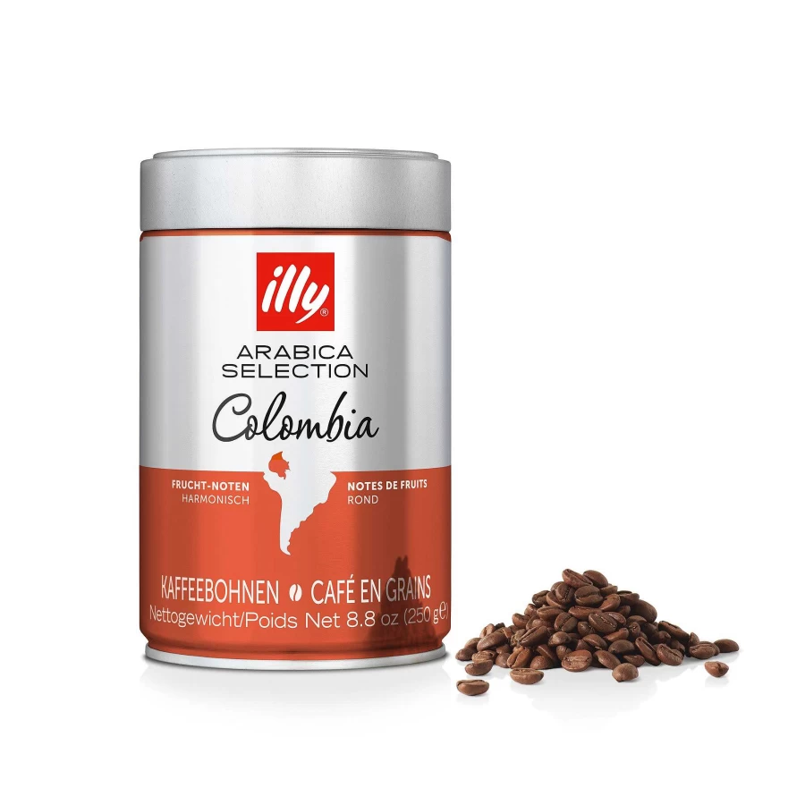 "Illy Arabica Colombia Coffee Beans – Premium Single-Origin Selection"