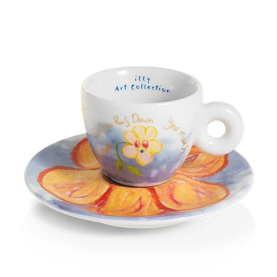"Illy Art Collection Biennale 2022 - Set of 2 Premium Espresso Cups"