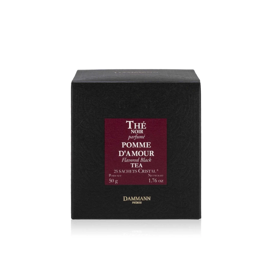 illy Te Dammann Pomme D'Amour - 25 Count Crystal Tea Filters for Premium Infusion