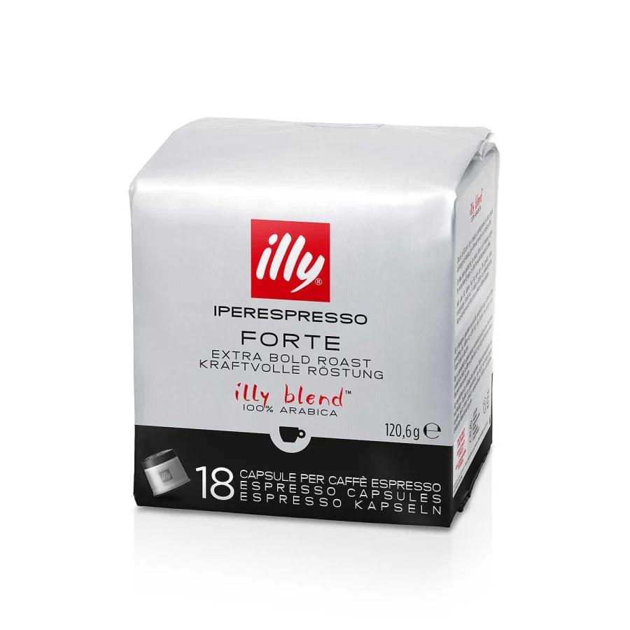 "Illy Strong Roasted Iperespresso Coffee Capsules - Intense & Rich Flavor"