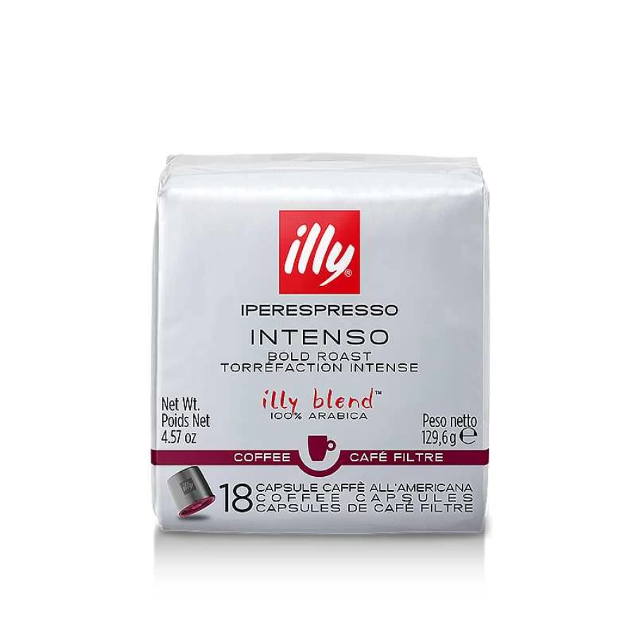 "Illy Intensely Roasted Hyperespresso Capsules: Rich American Coffee"