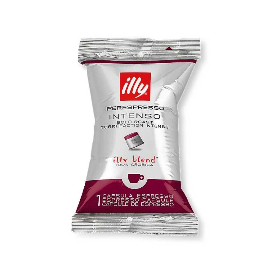 "Illy Intense Roast Iperespresso Coffee Capsules - Rich & Bold Flavor"