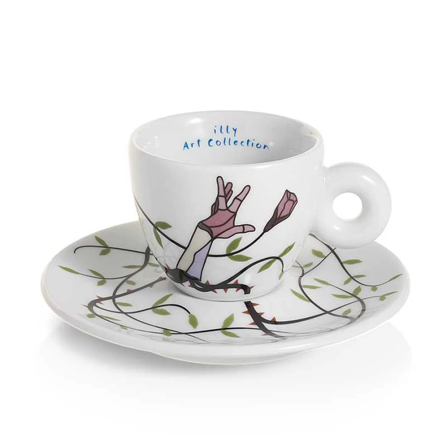 "Illy Art Collection Biennale 2022 - Set of 6 Premium Espresso Cups"