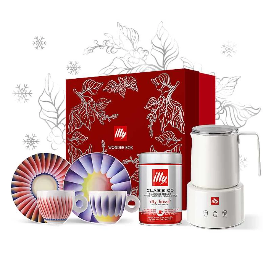 "Illy Wonder Box Gourmet Coffee Gift Box - Premium Collection for Coffee Lovers"