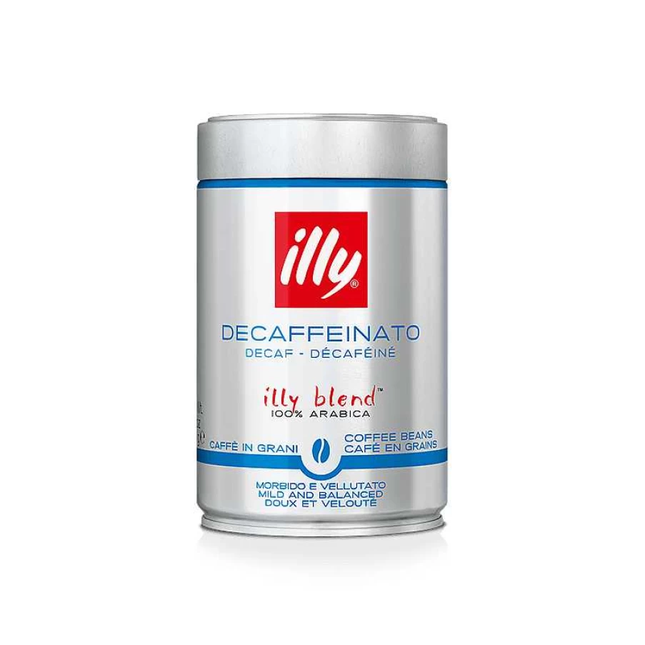 "Illy Decaf Decaffeinated Coffee Beans – Rich Flavor, Smooth Finish"