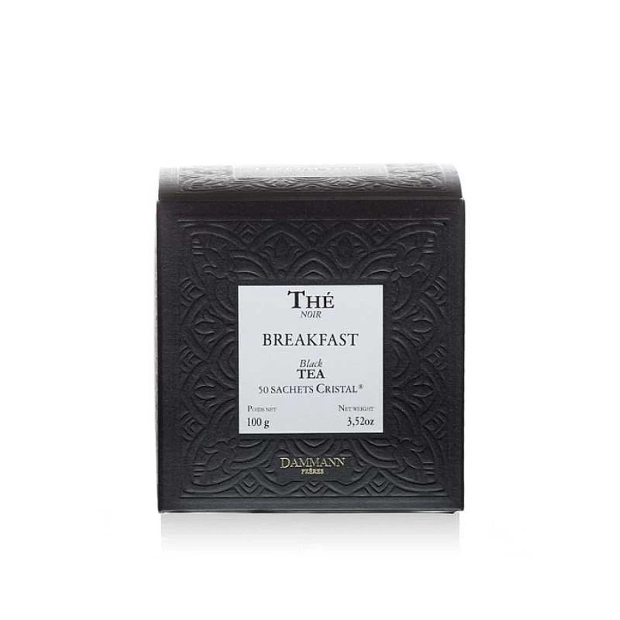 illy Te Dammann Breakfast Tea - 50 Count Crystal Pyramid Filters
