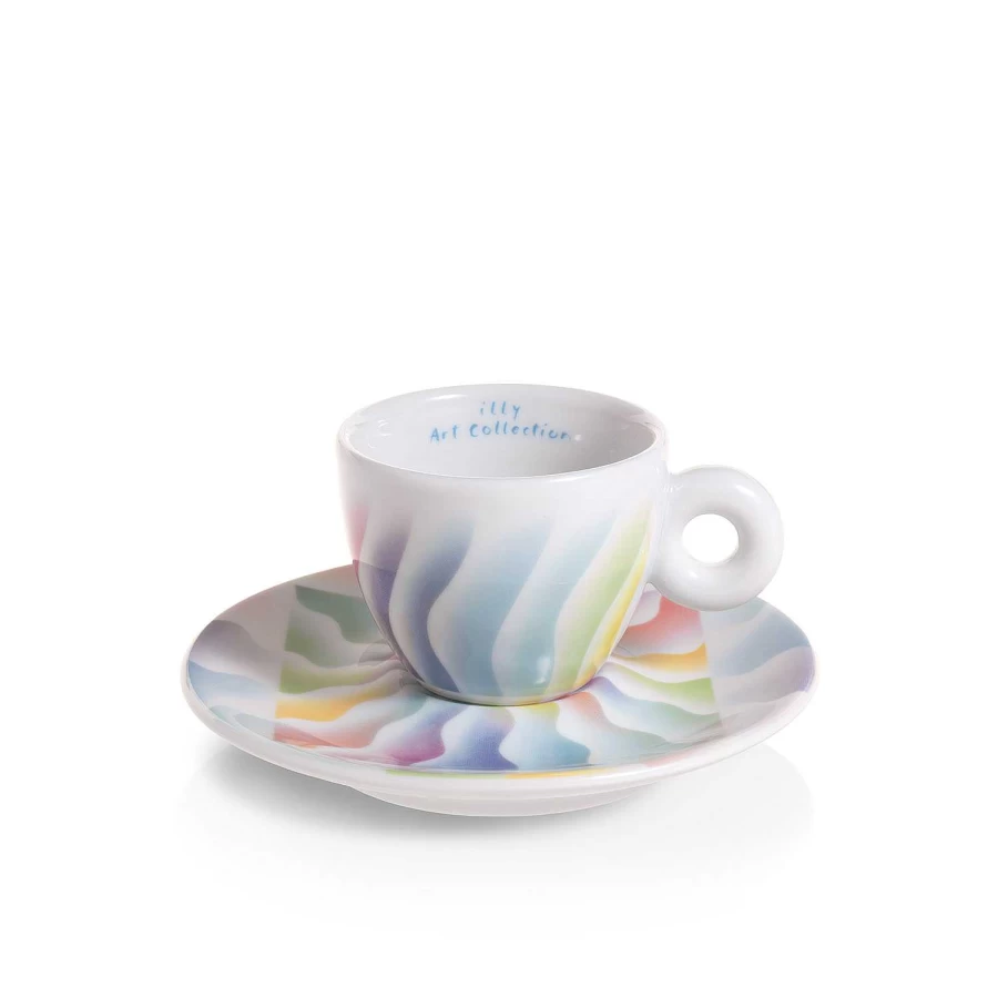 "Illy Art Collection Judy Chicago - Set of 4 Premium Espresso Cups"