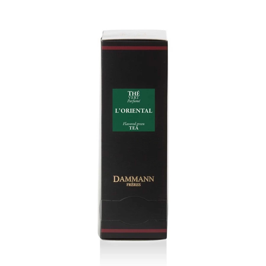 illy Te Dammann Vert L'Oriental - 24 Premium Crystal Tea Filters for Loose Leaf Tea