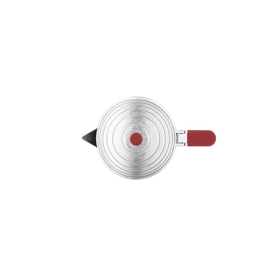 illy Pulcina Induction Moka Pot - 3 Cup Stovetop Espresso Maker, Alessi Design