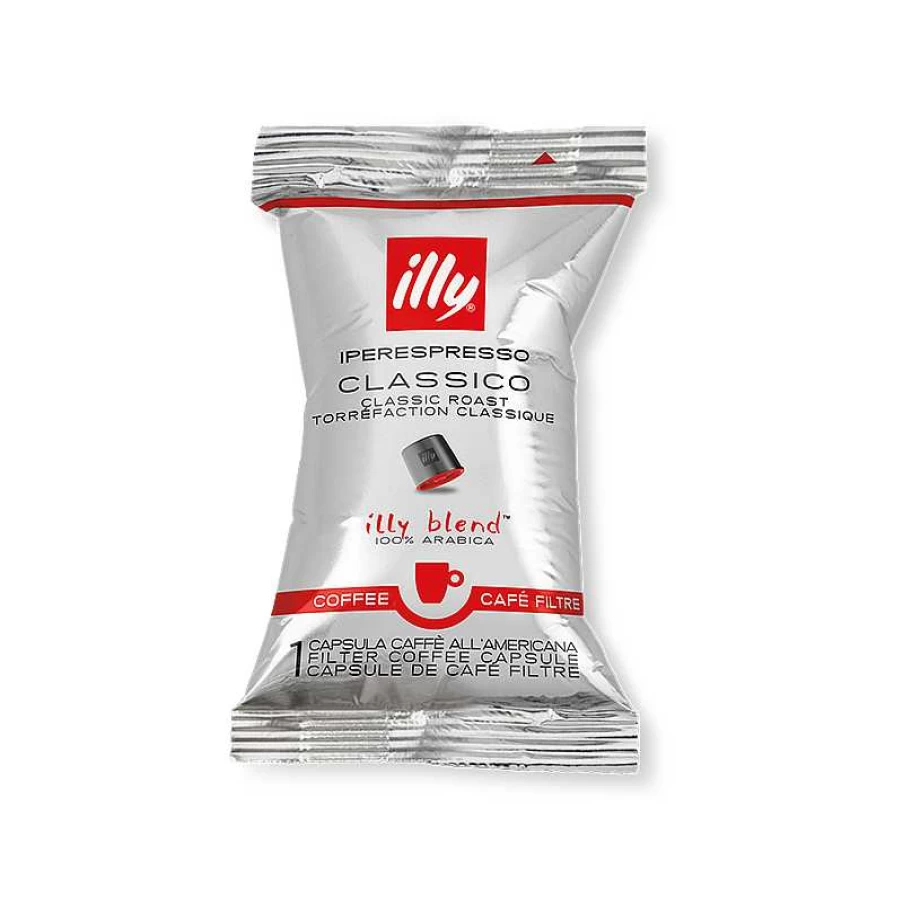 "Illy Classic Roasted Iperespresso Americano Coffee Capsules - Rich & Bold Espresso Blend"
