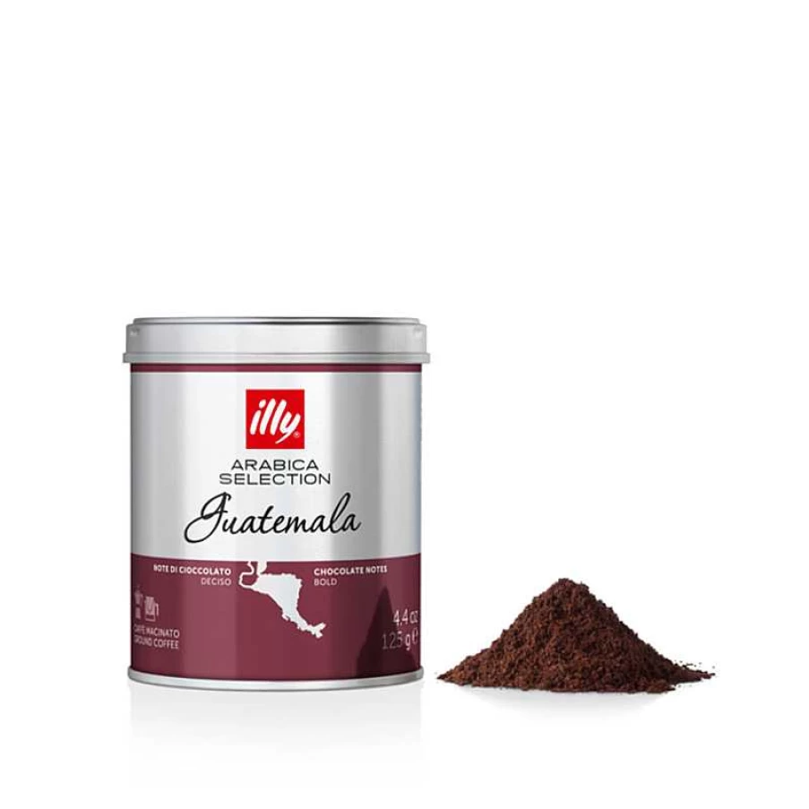 illy Guatemala Moka Arabica Ground Coffee - Premium Selection for Rich Flavor
