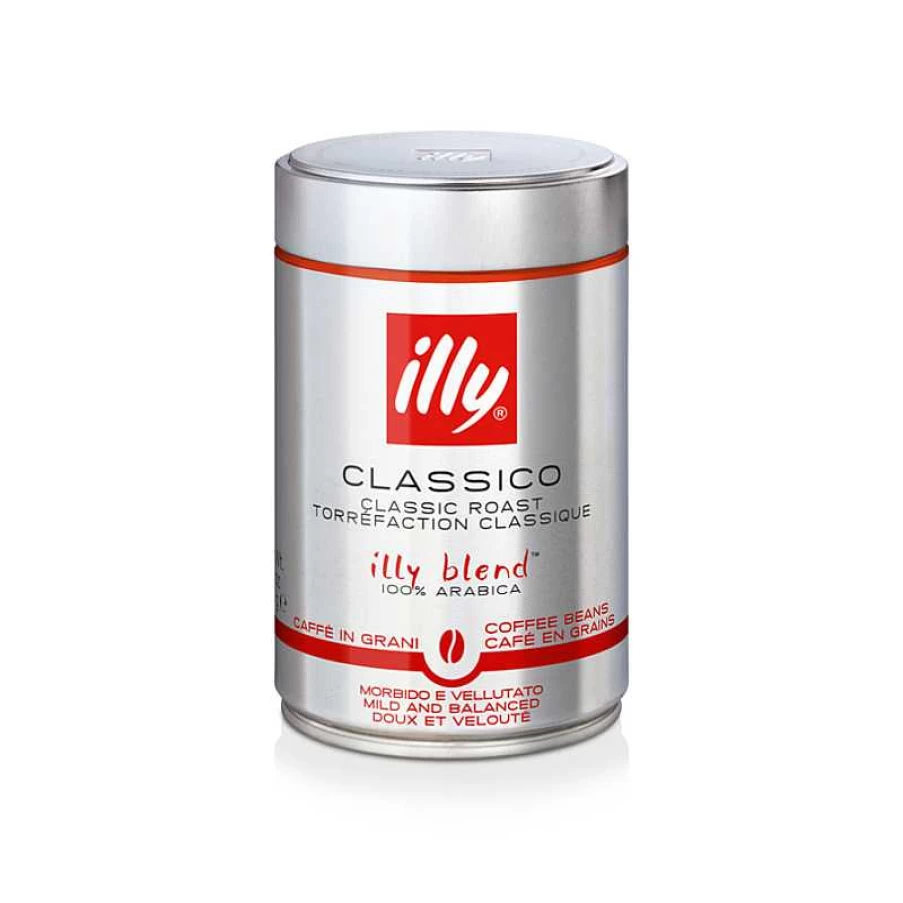 "Illy Classic Roasted Coffee Beans - 250g Premium Arabica Blend"