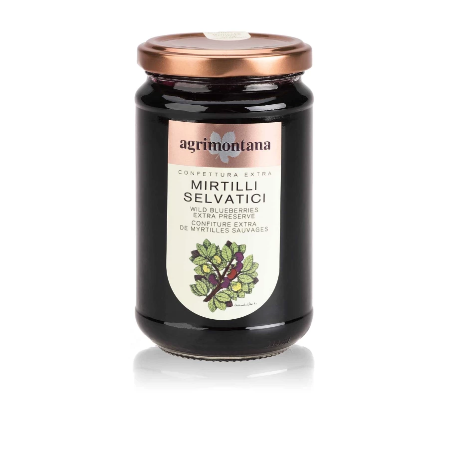 illy Extra Blueberry Jam 350g - Premium Italian Fruit Spread
