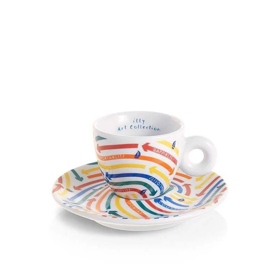 "Illy Art Collection Matteo Thun Espresso Cup - A Human Imprint Design"