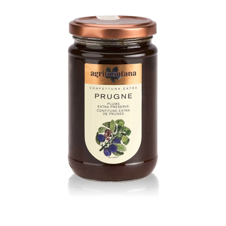 illy Extra Plum Jam 350g - Premium Italian Fruit Spread