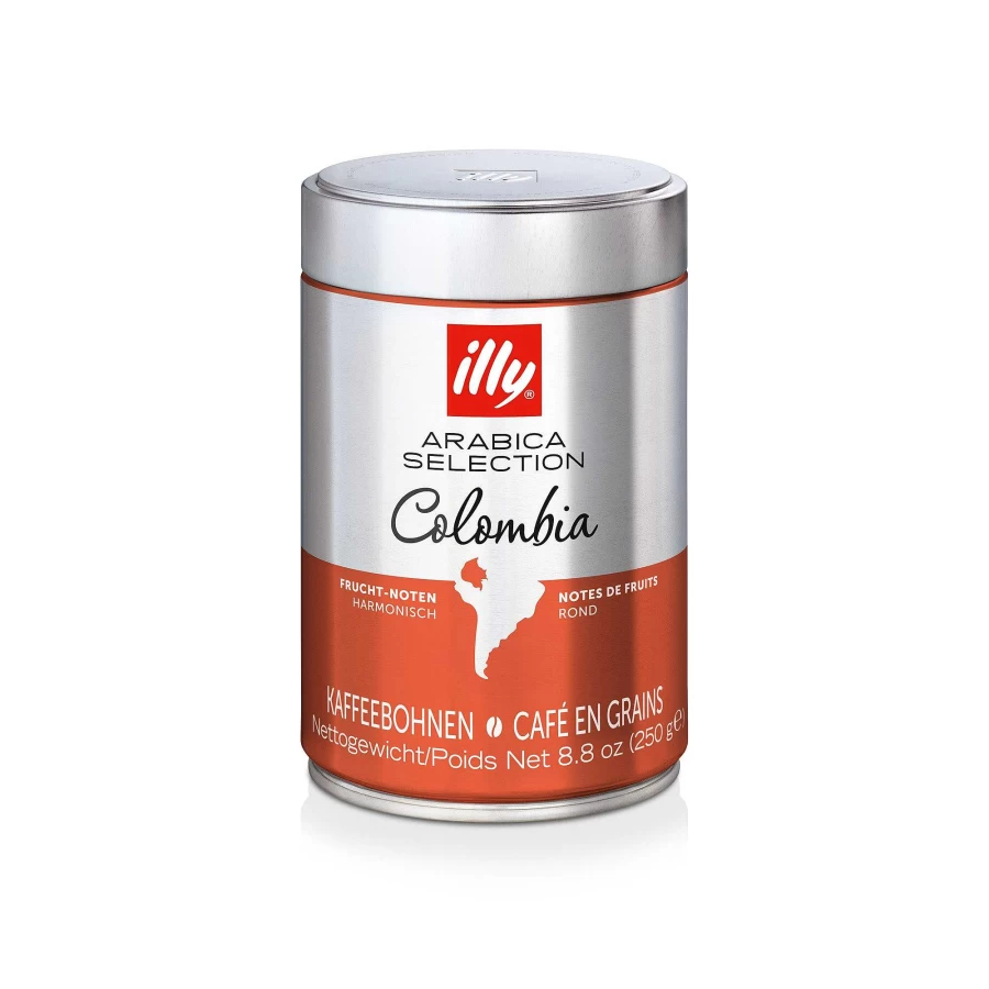 "Illy Arabica Colombia Coffee Beans – Premium Single-Origin Selection"