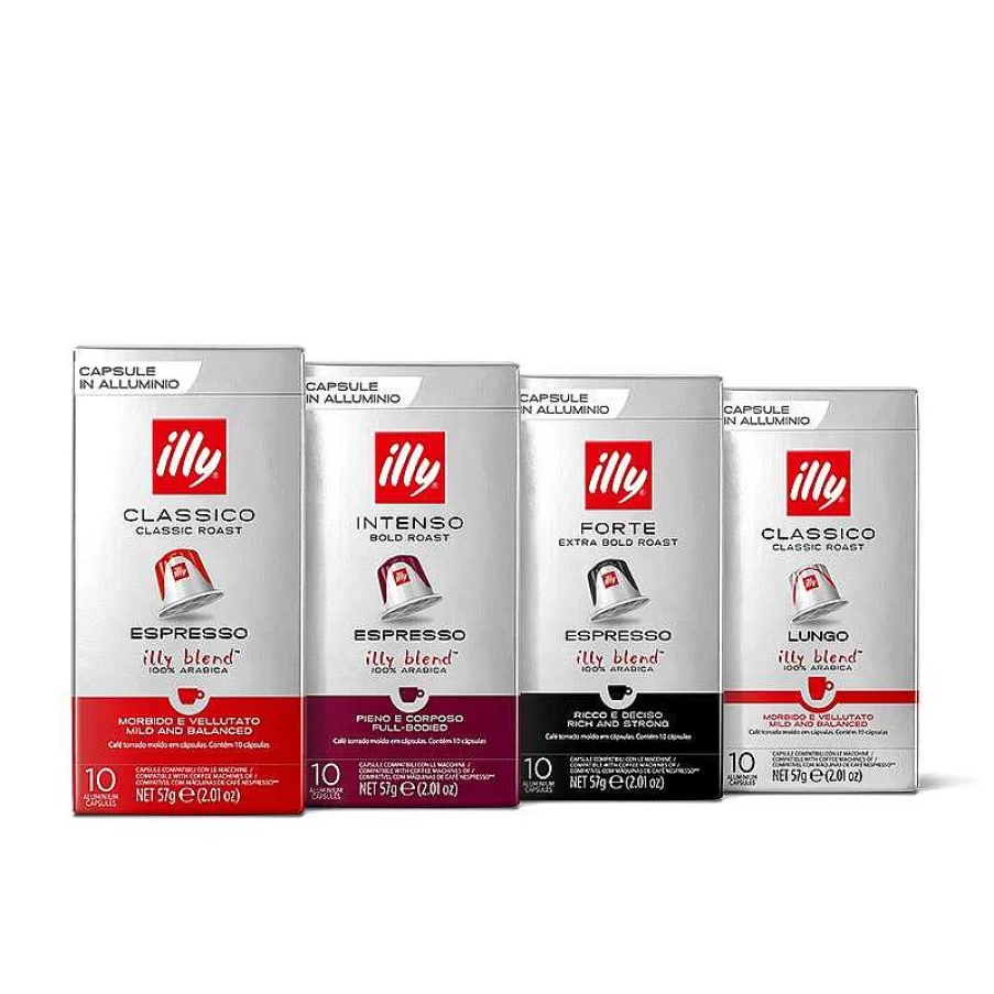 "Illy Coffee Capsules Compatible Set of 4 - Perfect for Illy Espresso Machines"