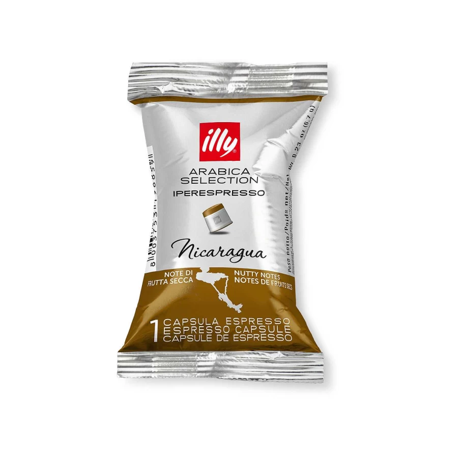 "Illy Iperespresso Arabica Coffee Capsules - Nicaragua Single Origin"