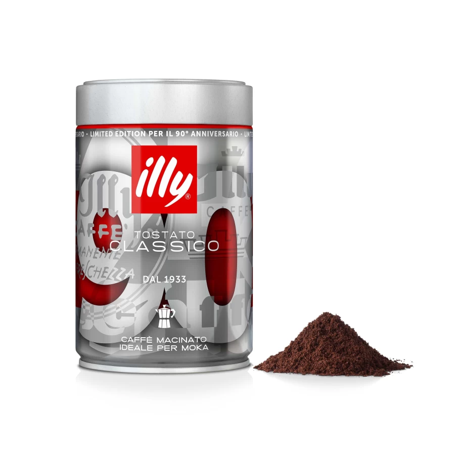 "Illy 90th Anniversary Limited Edition Heritage Collection with Exclusive Gift Jar"