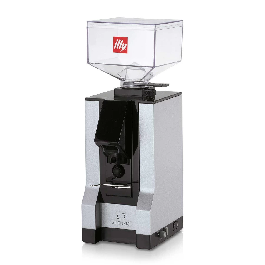illy X1 Anniversary ESE Pod & Ground Coffee Machine Bundle with Built-in Grinder - Compact Espresso Maker for Home & Office