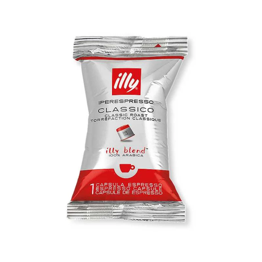 illy Iperespresso Classic Roasted Coffee Capsules - 100 Capsules, Compatible with Espresso Machines, Rich & Aromatic Blend