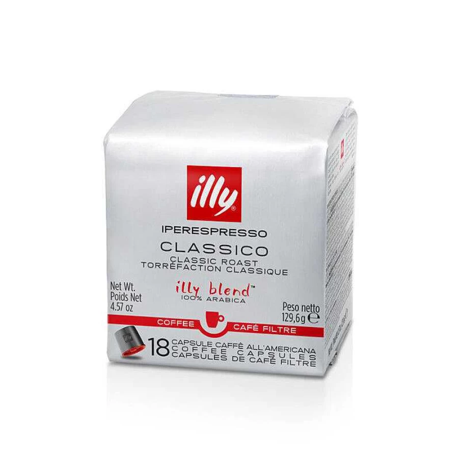 "Illy Classic Roast Iperespresso Americano Coffee Capsules – Rich & Smooth Blend"