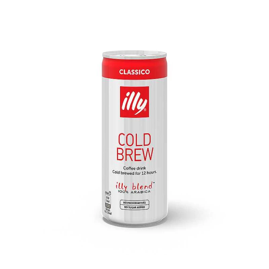 "Illy Cold Brew Classic Ready To Drink Coffee - Premium Iced Coffee Beverage"