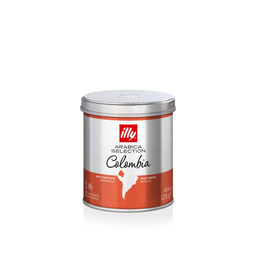 illy Colombia Moka Arabica Ground Coffee - Premium Selection for Rich Flavor