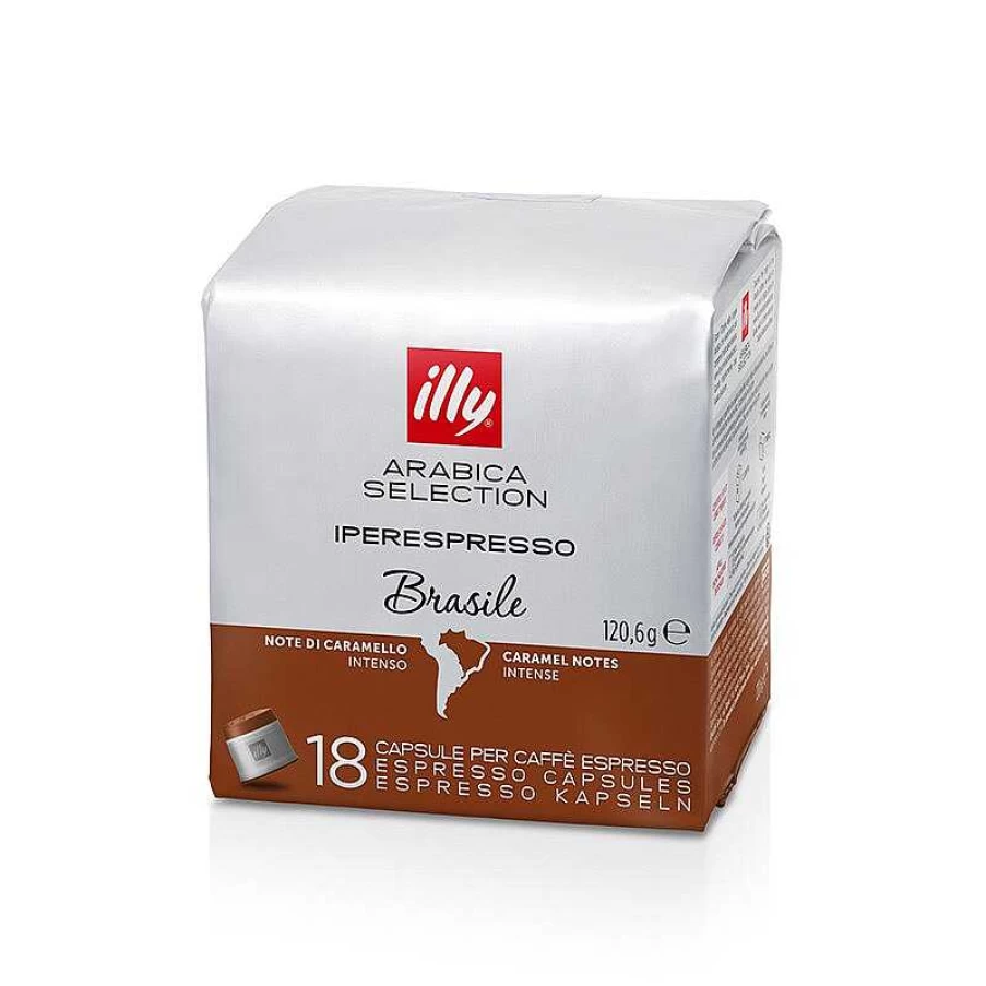 illy Iperespresso Arabica Coffee Capsules - Brazil Selection for Espresso Machines
