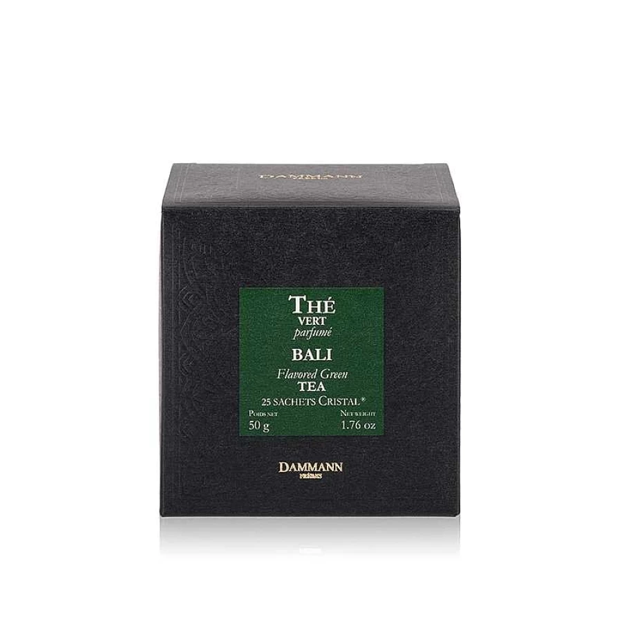 illy Te Dammann Bali Tea - 25 Premium Crystal Filter Bags for Optimal Infusion