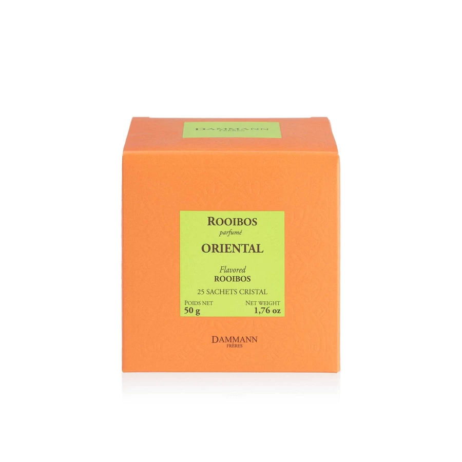 illy Rooibos Oriental Tea Infusion - 25 Crystal Tea Filters for Premium Flavor