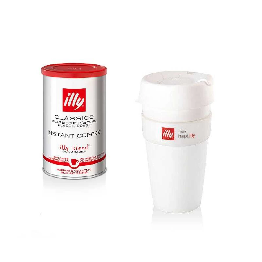 "Illy KeepCup & Classic Instant Coffee Mug - Perfect Gift Ideas for Coffee Lovers"