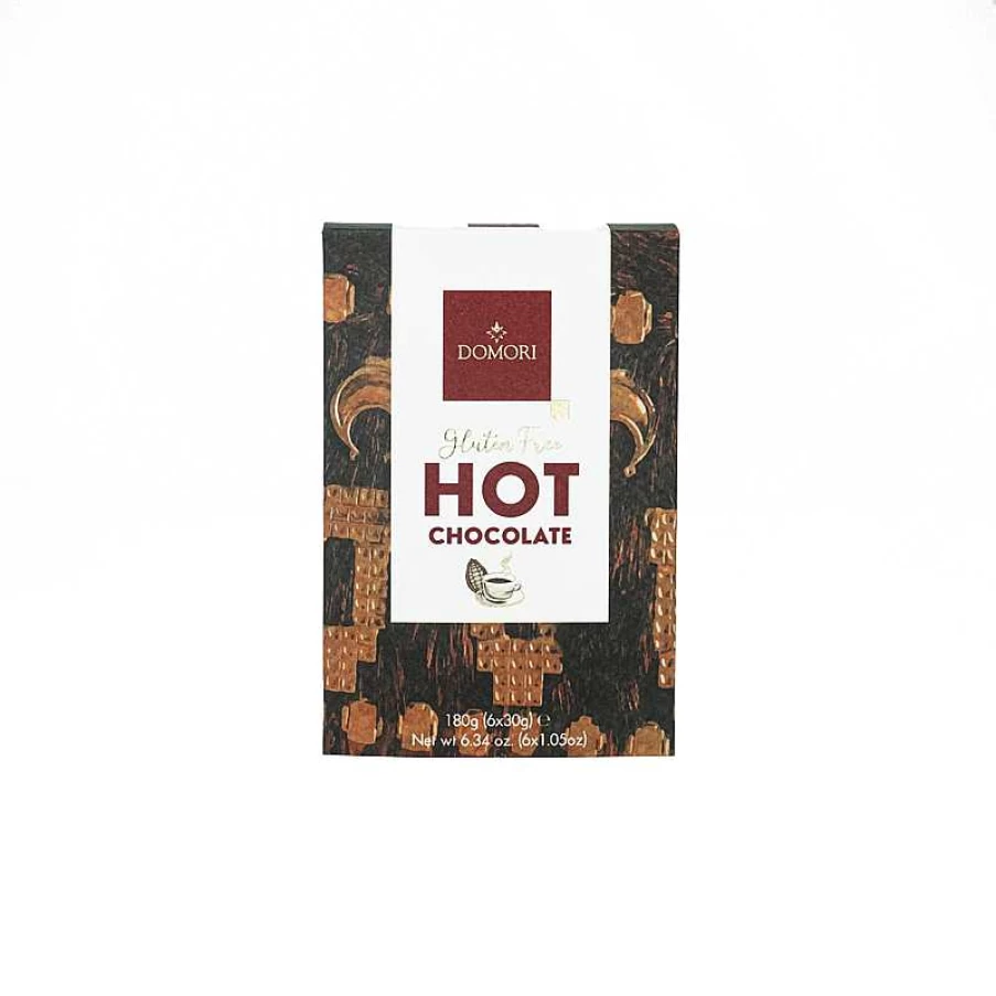illy Hot Chocolate Powder - 6 Sachets of 30G, Premium Italian Drinking Cocoa Mix