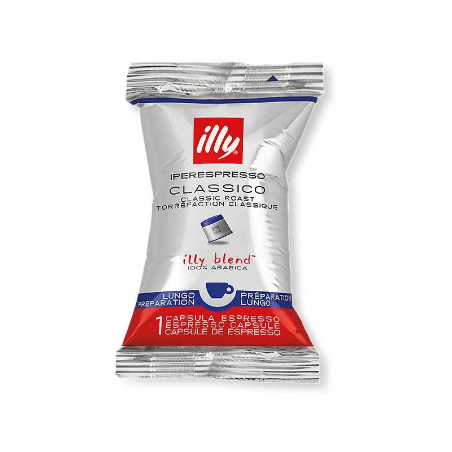 "Illy Iperespresso Classico Lungo Coffee Capsules - Rich & Smooth Espresso Pods"