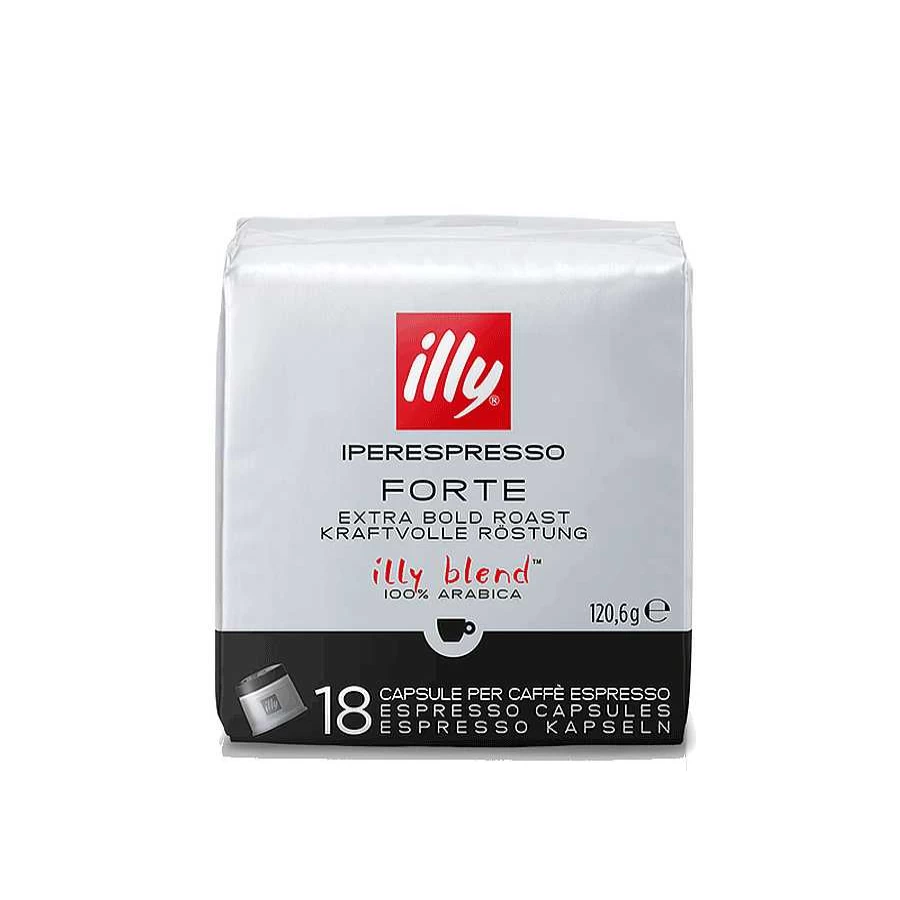 "Illy Strong Roasted Iperespresso Coffee Capsules - Intense & Rich Flavor"