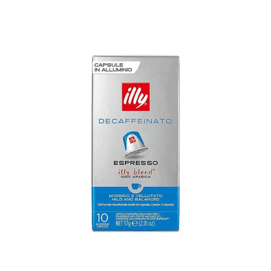 illy Decaffeinated Coffee Capsules - Compatible with Espresso Machines