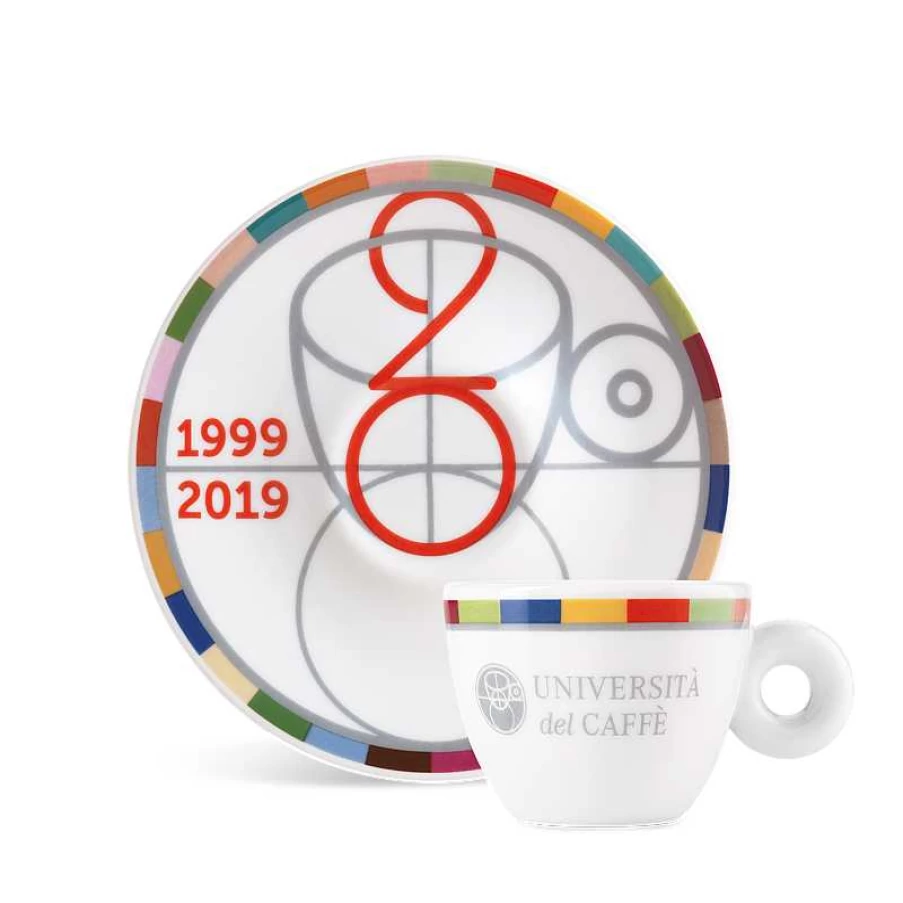 "Illy 20th Anniversary University of Coffee Limited Edition Commemorative Cup"