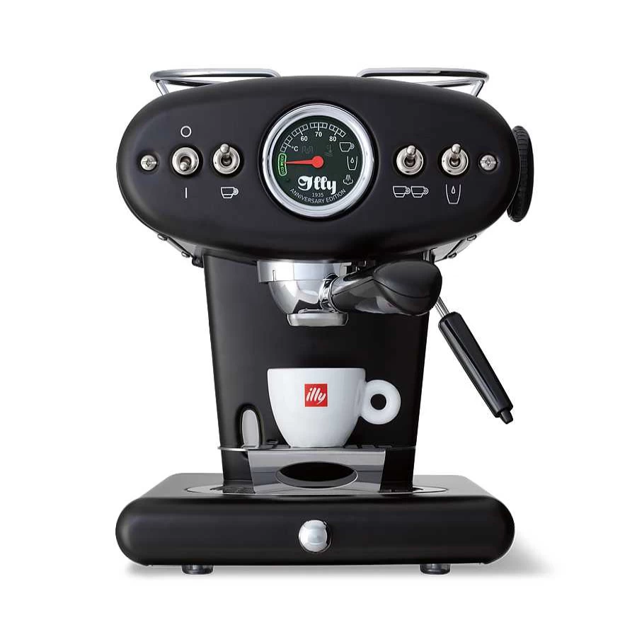 illy X1 Anniversary ESE & Ground Coffee Machine - Compatible with ESE Pods and Fresh Ground Coffee