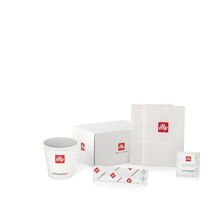 "Illy Coffee Break Kit – Premium Espresso & Coffee Gift Set for Office or Home"