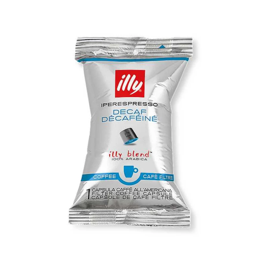 "Illy Iperespresso Decaffeinated Coffee Capsules – American Blend"