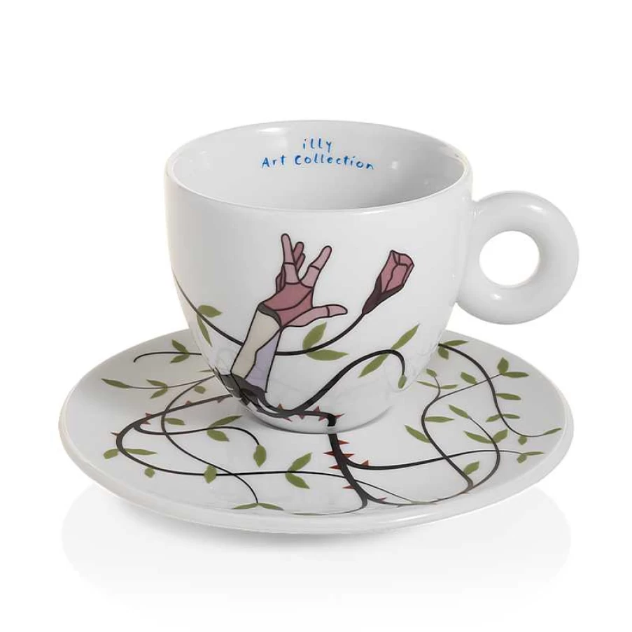 "Illy Art Collection Biennale 2022 - Set of 6 Premium Cappuccino Cups"